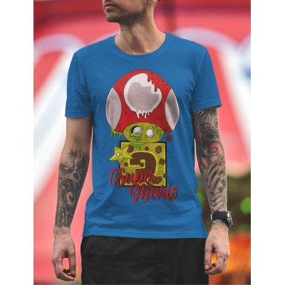 Мъжка тениска Super Mario - zombie mushroom